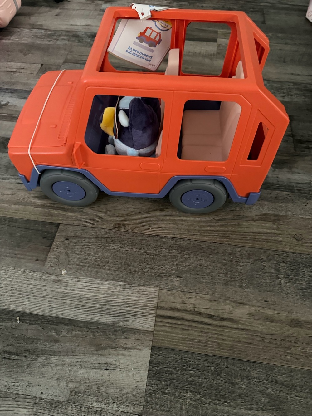 Bluey Buddies Big Heeler 4WD Car Playset